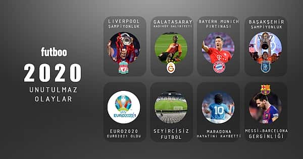 2020 yılının unutulmaz futbol olayları