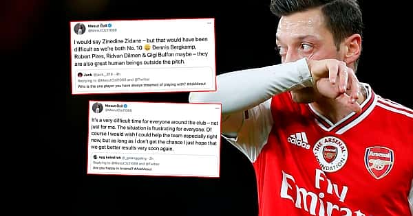 Mesut Özil, Twitter'dan gelen soruları yanıtladı