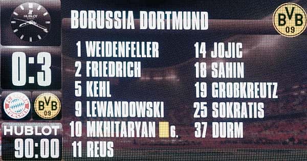 Bayern & Dortmund rekabetinde unutulmaz maçlar