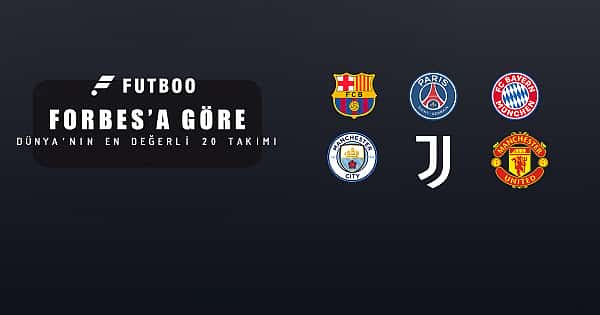Forbes'a göre dünyanın en değerli 20 takımı