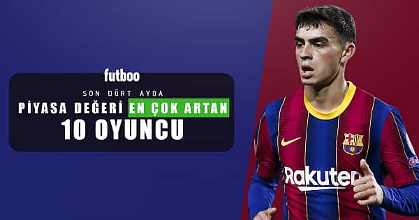 Son 4 ayda piyasa değeri en çok artan 10 oyuncu