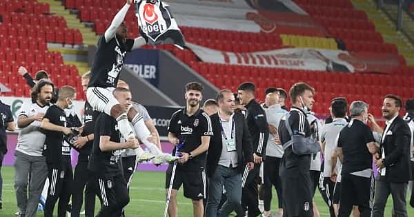Beşiktaş'ın şampiyonluk kutlamaları