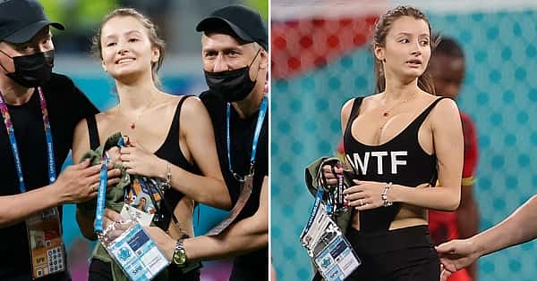 Finlandiya - Belçika maçına protesto arası