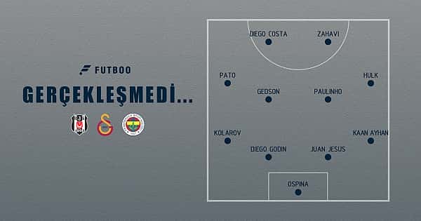 Üç büyüklerin transferini gerçekleştiremediği en iyi 11