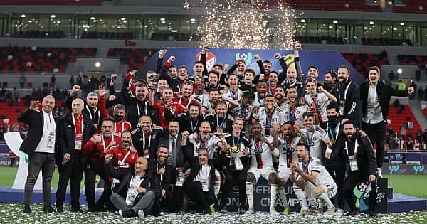 Beşiktaş'ın Süper Kupa kutlaması