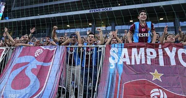 Kopenhag - Trabzonspor maçının öne çıkan kareleri