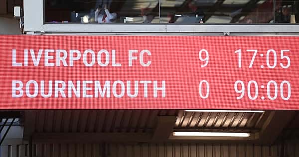 Liverpool - Bournemouth maçından unutulmaz kareler