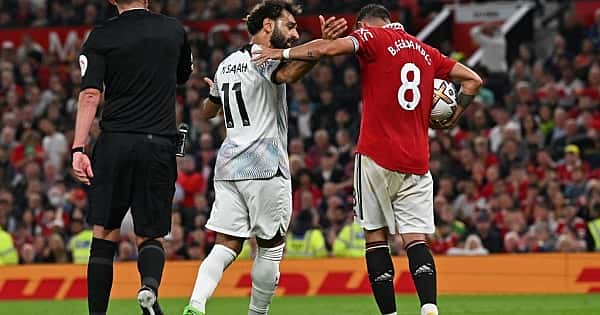 Manchester United - Liverpool maçından öne çıkan kareler
