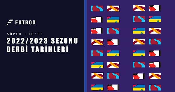 Süper Lig'de 2022/2023 sezonu derbi tarihleri