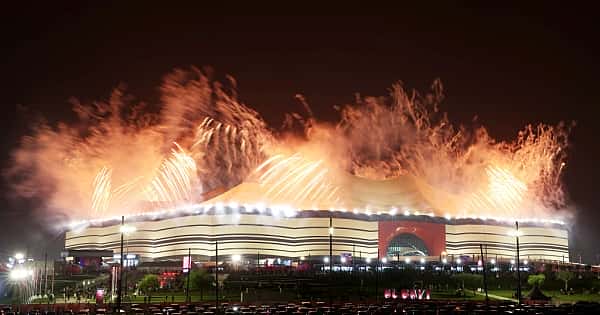 2022 Dünya Kupası açılış töreninden muhteşem kareler