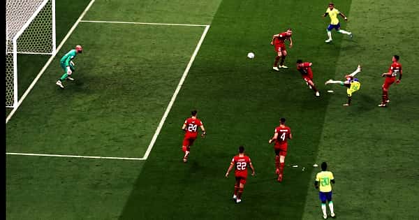 Brezilya - Sırbistan maçının öne çıkan kareleri