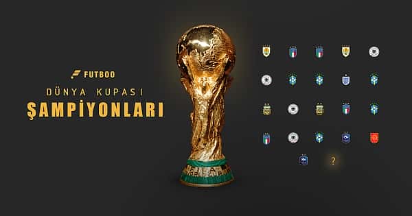 Dünya Kupası'nı kazanan ülkeler