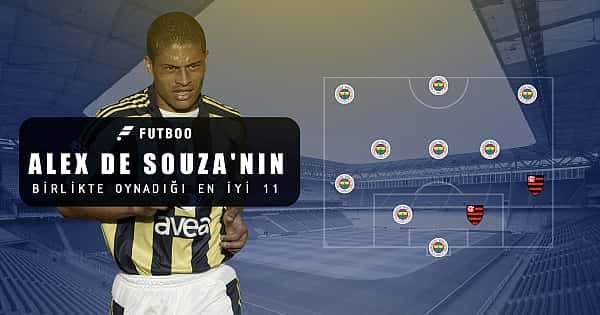 Alex de Souza'nın birlikte oynadığı en iyi 11