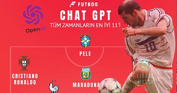 Chat GPT'ye göre tüm zamanların en iyi 11'i
