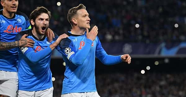 Napoli - Eintracht Frankfurt maçının öne çıkan kareleri