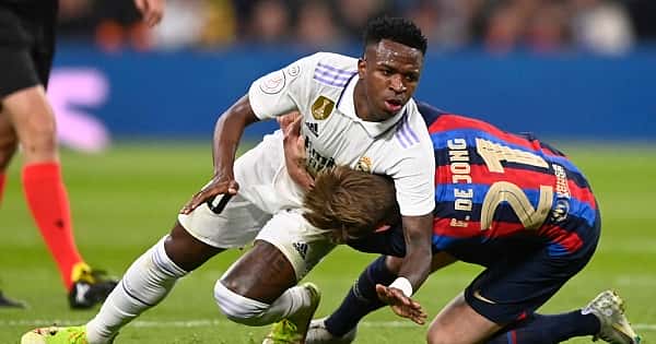 Real Madrid - Barcelona maçından öne çıkan fotoğraflar