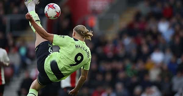 Erling Haaland'ın muhteşem gol vuruşu