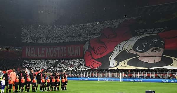 Şampiyonlar Ligi'nde muhteşem tribün şov