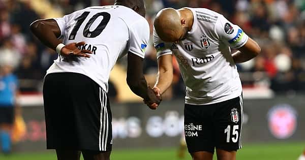 Antalyaspor - Beşiktaş maçının öne çıkan kareleri