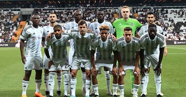 Beşiktaş - Tirana maçından öne çıkan kareler