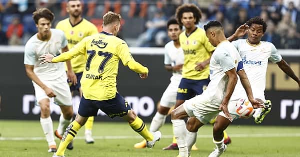 Fenerbahçe - Zenit maçından öne çıkan kareler