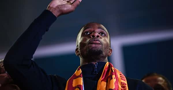 Galatasaray'ın yeni transferi Wilfried Zaha İstanbul'da