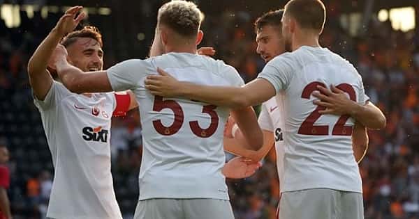 Galatasaray - Kisvarda maçının öne çıkan kareleri