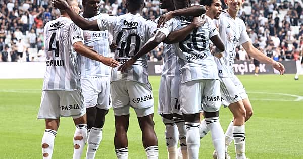 Beşiktaş - Neftçi Bakü maçının öne çıkan kareleri
