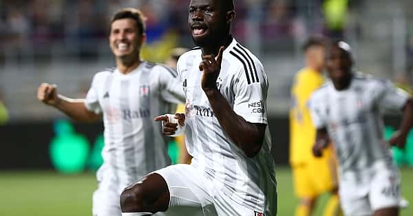 Dinamo Kiev - Beşiktaş maçından öne çıkan kareler