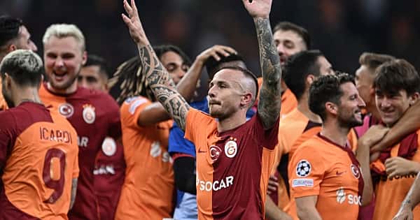 Galatasaray - Molde maçının öne çıkan kareleri