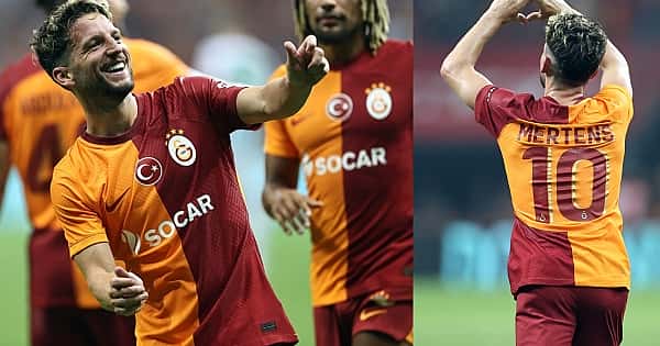 Galatasaray - Zalgiris maçından öne çıkan kareler