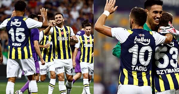 Maribor - Fenerbahçe maçının öne çıkan kareleri