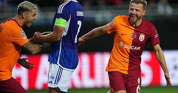 Molde - Galatasaray maçının öne çıkan kareleri