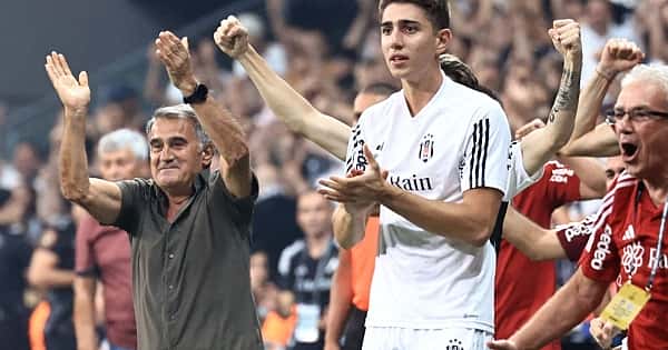 Beşiktaş - Dinamo Kiev maçından öne çıkan kareler