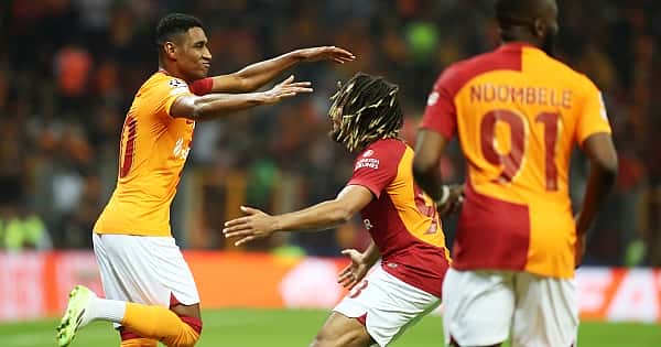 Galatasaray - Kopenhag maçından öne çıkan kareler