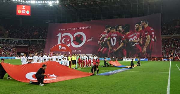 Türkiye - Ermenistan maçından öne çıkan kareler