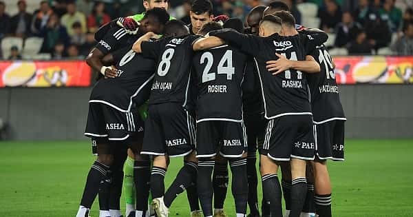 Konyaspor - Beşikyaş maçının öne çıkan kareleri