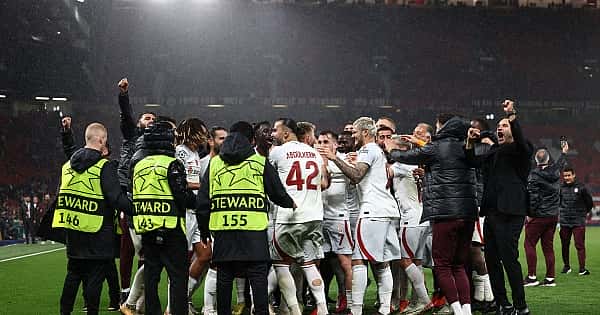 Manchester United - Galatasaray maçının öne çıkan kareleri