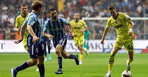 Adana Demirspor - Fenerbahçe maçından öne çıkan fotoğrafları