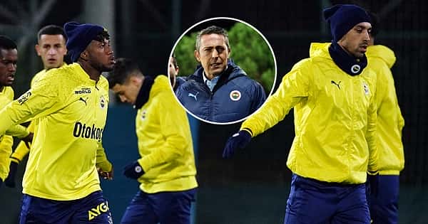 Fenerbahçe Başkanı Ali Koç, antrenmanı ziyaret etti