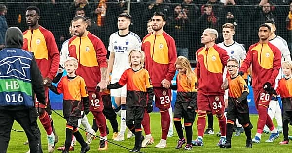Kopenhag - Galatasaray maçının öne çıkan kareleri