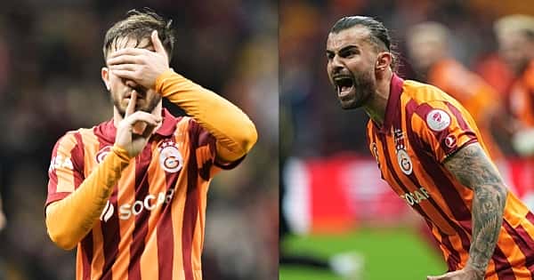 Galatasaray - Ümraniyespor maçının öne çıkan kareleri