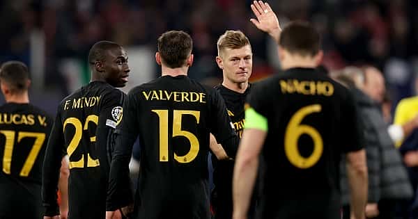 RB Leipzig - Real Madrid maçının öne çıkan kareleri