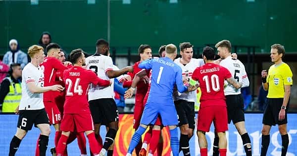 Avusturya - Türkiye maçının öne çıkan kareleri