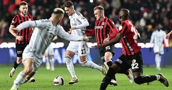 Gaziantep FK - Beşiktaş maçının öne çıkan fotoğrafları