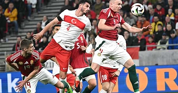 Macaristan - Türkiye maçının öne çıkan kareleri