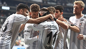 Beşiktaş - Çaykur Rizespor maçının öne çıkan kareleri