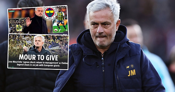 Avrupa basınında Fenerbahçe - Jose Mourinho manşetleri