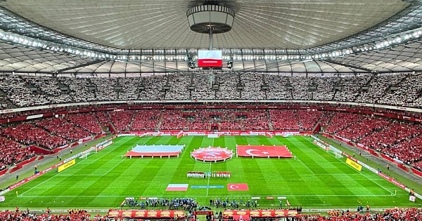 Polonya - Türkiye maçının öne çıkan kareleri