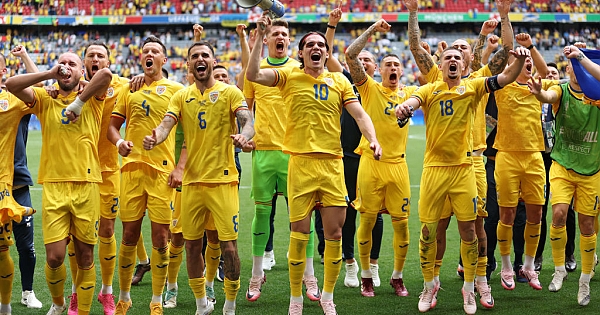 Romanya - Ukrayna maçının öne çıkan kareleri